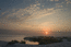 восход солнца над заповедным островом